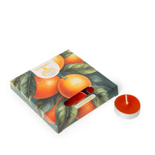 Load image into Gallery viewer, Set of 9 Tealights - Mandarin And Orange Blossom 6PK