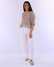 Load image into Gallery viewer, Cotton Blend Loose Knit Tunic