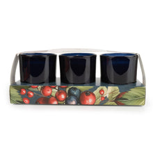 Load image into Gallery viewer, Set of 3 Votive Candles - Cranberry & Juniper