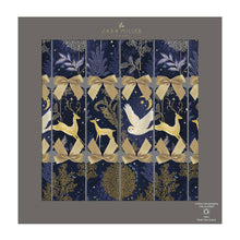 Load image into Gallery viewer, Sara Miller 13" Christmas Crackers Luxury Woodland Navy Eco