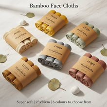 Load image into Gallery viewer, Re:gn Luxury Bamboo Face Cloths – Ultra-Soft - 3 Pack