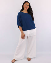 Load image into Gallery viewer, Cashmere Blend Boat Neck Tunic