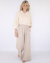 Load image into Gallery viewer, Linen and Cotton Blend Trousers