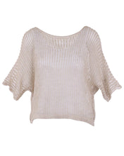 Load image into Gallery viewer, Cotton Blend Loose Knit Tunic