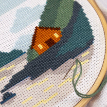 Load image into Gallery viewer, Cross Stitch Kit – Adult Craft Set – Two Designs Included