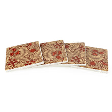 Load image into Gallery viewer, SET OF 4 COASTERS LARKSPUR