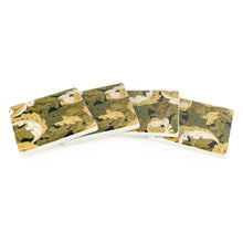Load image into Gallery viewer, Set of 4 Coasters - Acanthus Forest 4PK