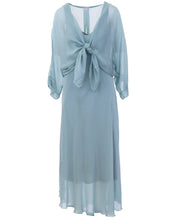 Load image into Gallery viewer, Silk Blend Two Piece Shirt