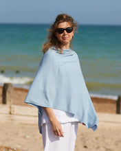 Load image into Gallery viewer, Classic Cashmere Blend Poncho