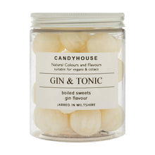 Load image into Gallery viewer, Gin & Tonic Hard Boiled Sweets in Jam Jar