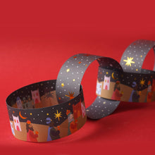 Load image into Gallery viewer, Christmas We Three Kings Pack of 100 Paper Chains
