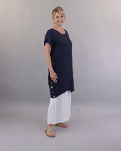 Load image into Gallery viewer, Coconut Button Linen Dress