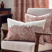 Load image into Gallery viewer, Morris & Co Marigold Embroidered Rectangular Cushion