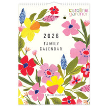 Load image into Gallery viewer, Caroline Gardener   Posie A3 Family 2026 Calendar