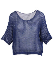Load image into Gallery viewer, Cotton Blend Loose Knit Tunic