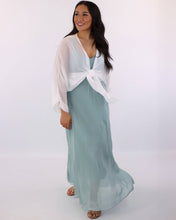 Load image into Gallery viewer, Silk Blend Two Piece Shirt