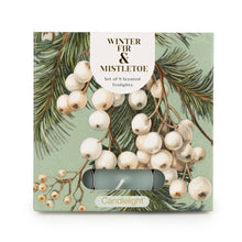 Load image into Gallery viewer, Set of 9 Tealights - Winter Fir & Mistletoe 6pk