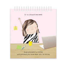 Load image into Gallery viewer, Rosie Made a Thing Desk 2026 Calendar