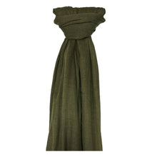 Load image into Gallery viewer, Big Plain Cotton Blend Scarf