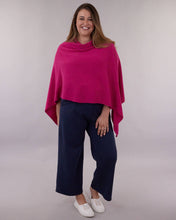 Load image into Gallery viewer, Classic Cashmere Blend Poncho