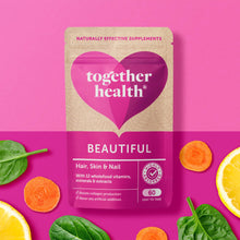 Load image into Gallery viewer, Together Health Beautiful Hair, Skin & Nail Wholefood Multi