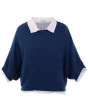 Load image into Gallery viewer, Cashmere Blend Boat Neck Tunic