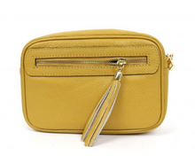 Load image into Gallery viewer, Leather Bag with Tassel - various colours - Little Gems Interiors