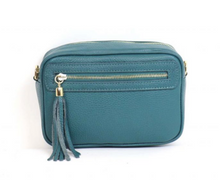Load image into Gallery viewer, Leather Bag with Tassel - various colours - Little Gems Interiors