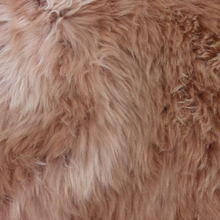 Load image into Gallery viewer, Sheepskin Rug Long Wool Rose Pink