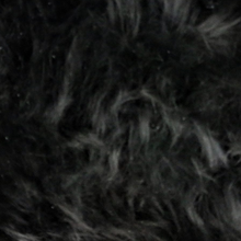 Load image into Gallery viewer, Sheepskin Rug Long Wool Black