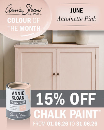 June Feature: Antoinette Pink Chalk Paint by Annie Sloan