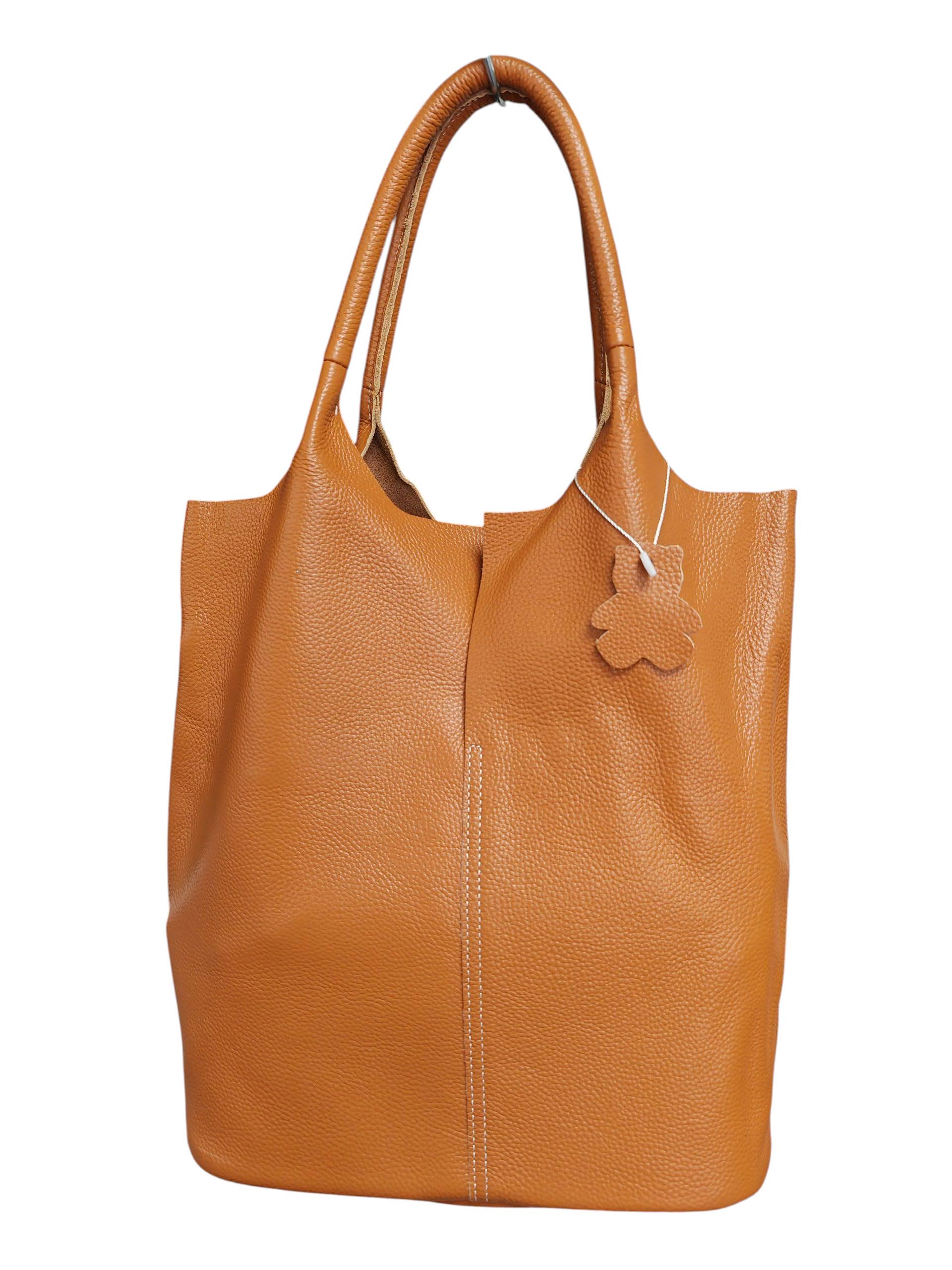 Genuine Leather Soft Hobo Tote Bag