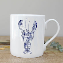 Load image into Gallery viewer, Lobster Fine Bone China Mug in a Gift Box
