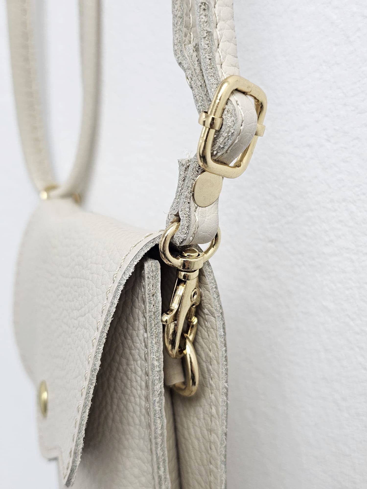 Italian Genuine Leather Mobile Cross Body Bag