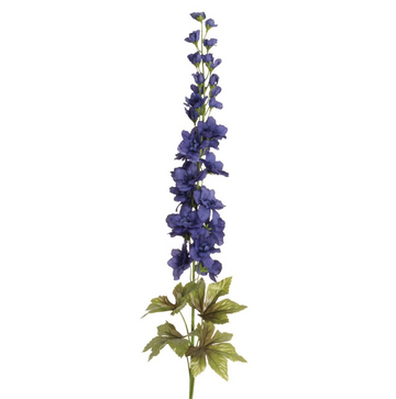 Silk Delphinium Spray - 77cm