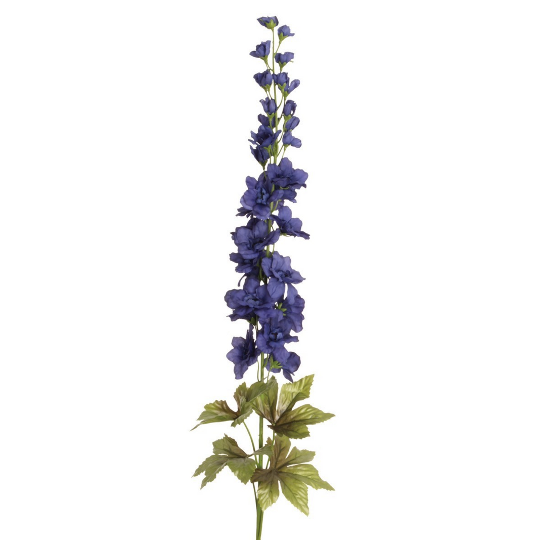Silk Delphinium Spray - 77cm