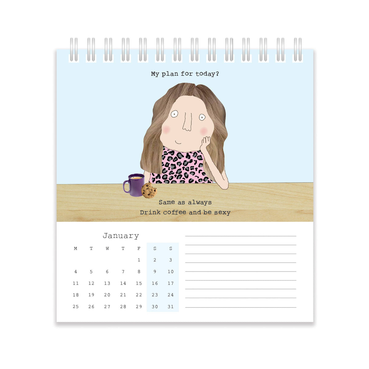 2027 Desk Calendar - Rosie Made a Thing