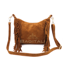 Load image into Gallery viewer, Medium Crossbody Bag with Tassel Detail
