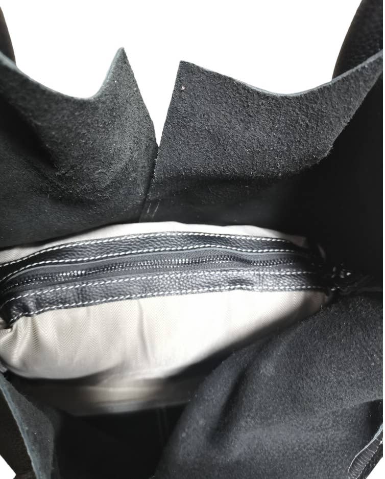 Genuine Leather Soft Hobo Tote Bag