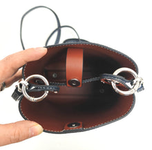 Load image into Gallery viewer, Soft Genuine Leather 2 Compartment Hand Bag
