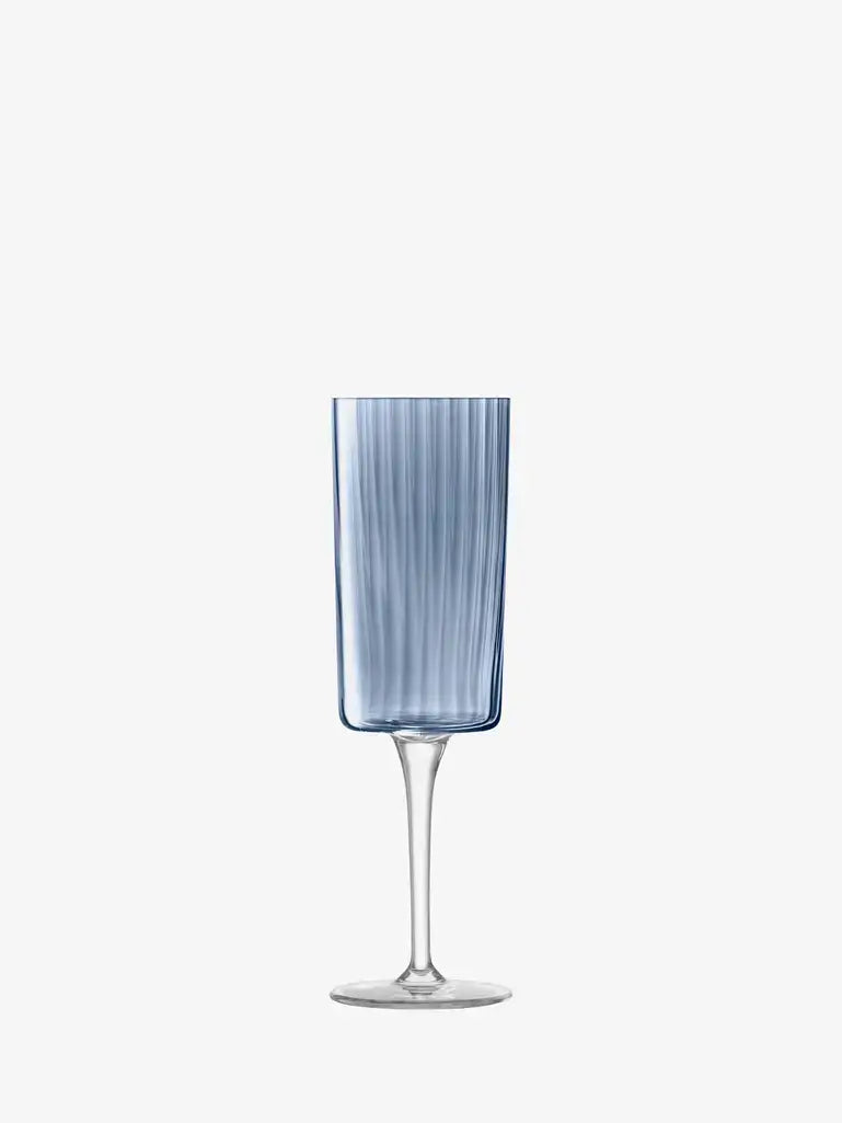 LSA Gems Champagne Flute Sapphire x 4