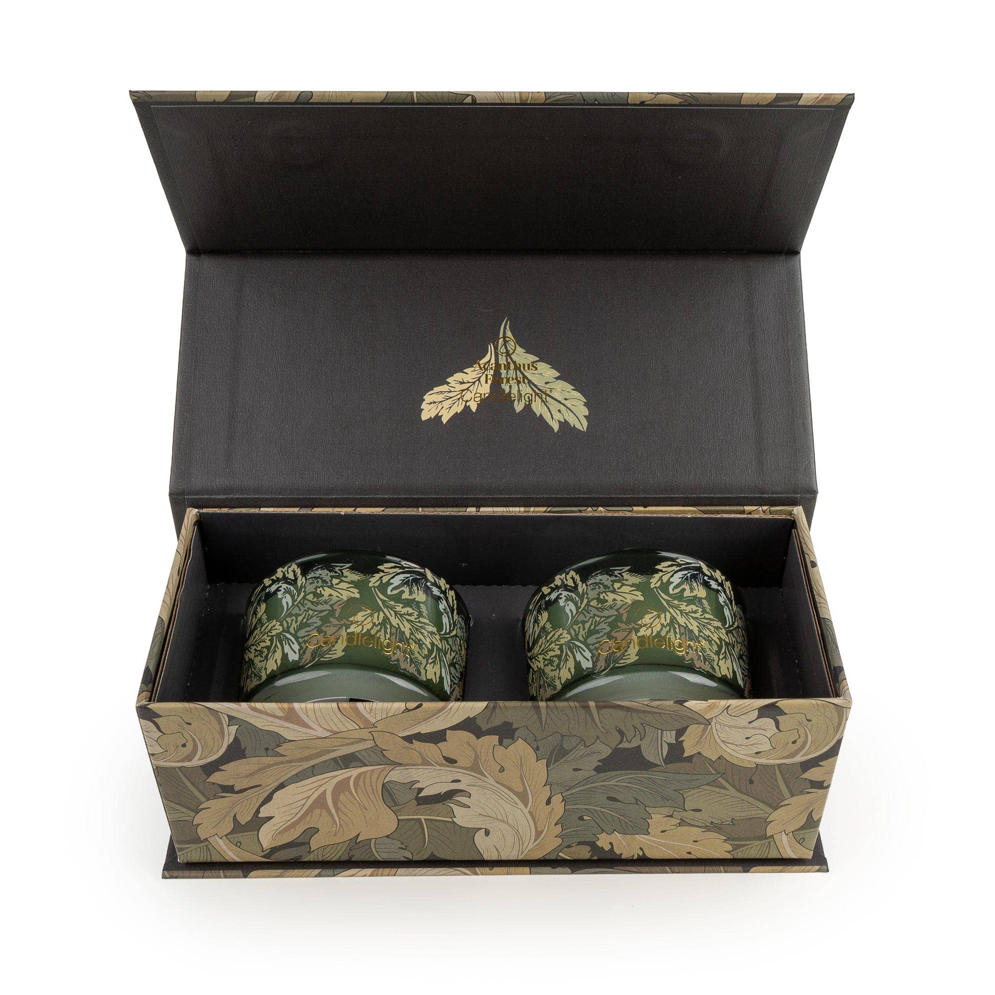 Set of 2 Candles - Acanthus Forest