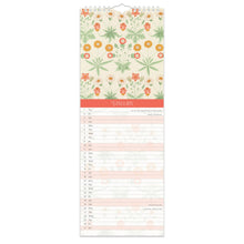 Load image into Gallery viewer, William Morris Slim 2026 Calendar
