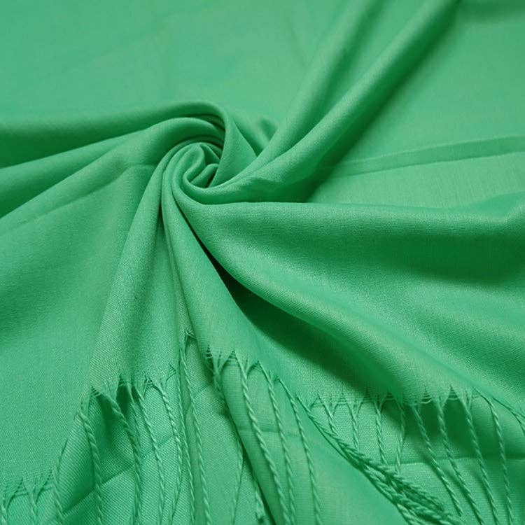 Plain Light Cotton Mix Large Scarf