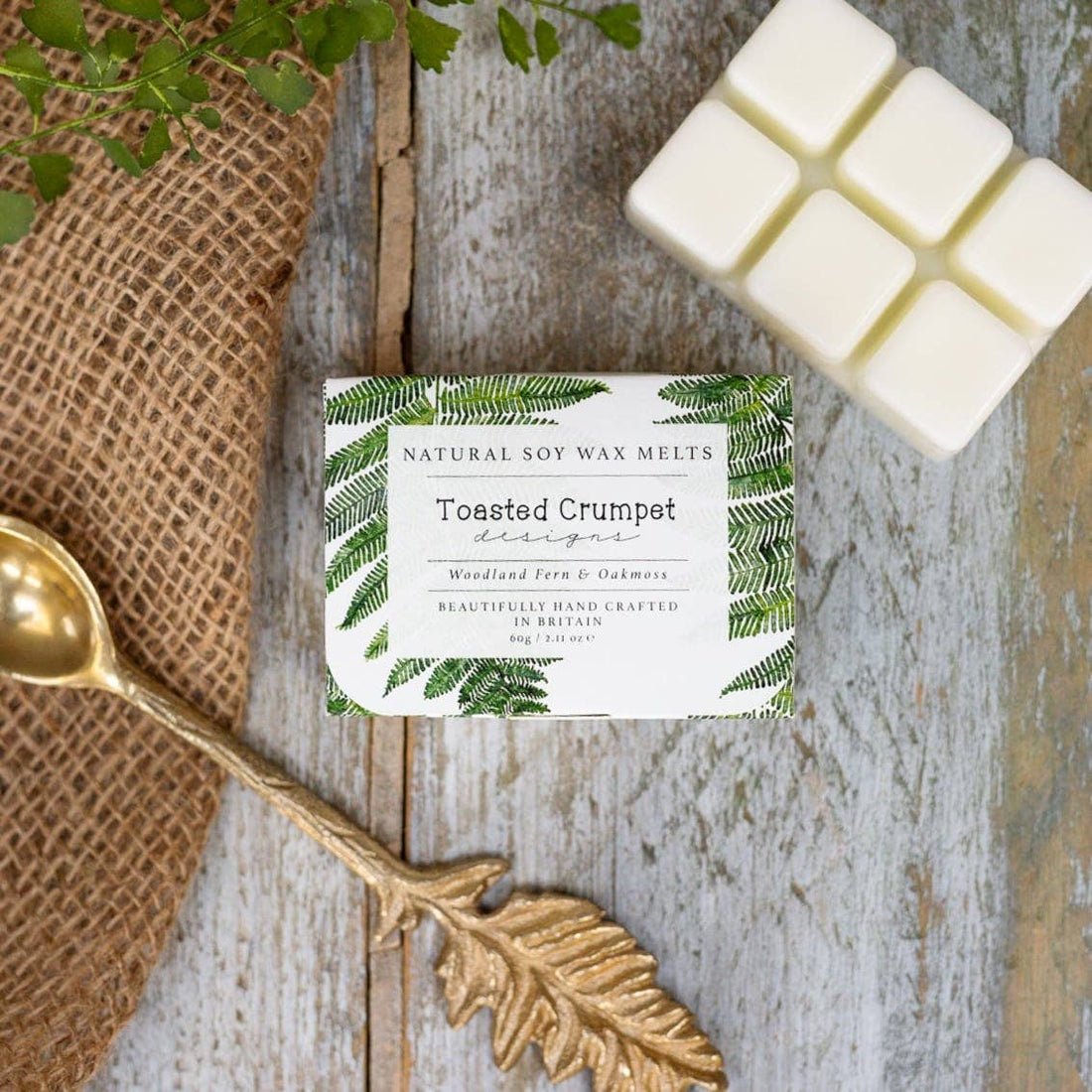 Woodland Fern & Oakmoss Soy Wax Melts (Fern Collection)