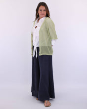 Load image into Gallery viewer, Cotton Blend Open Knit Cardi
