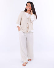 Load image into Gallery viewer, Cotton Blend Open Knit Cardi
