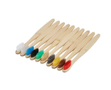 Load image into Gallery viewer, Bamboo Toothbrushes - 10 Pack - Adult
