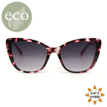 Load image into Gallery viewer, Recycled pink tortoiseshell frame sunglasses
