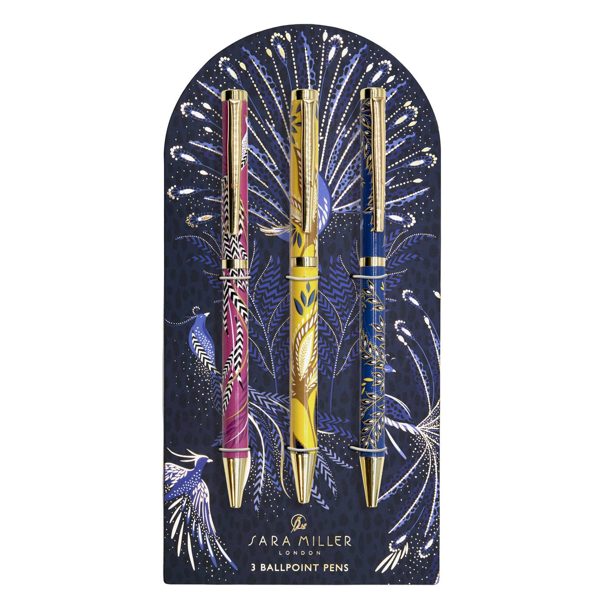 Sara Miller Birthday - Set of 3 Pens